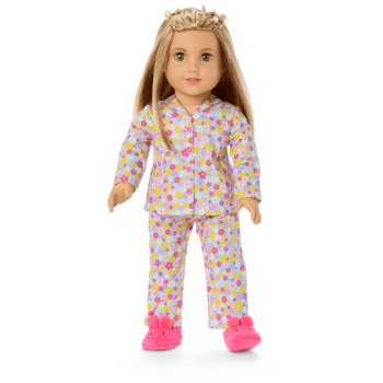  American Girl Isabel's Floral Dreams PJ'S for 18-inch Dolls