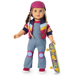 American Girl Nicki's Skateboarding Outfit for 18-inch Dolls
