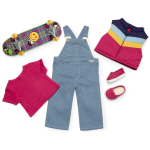  American Girl Nicki's Skateboarding Outfit for 18-inch Dolls
