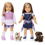  American Girl Isabel's and Nicki's Pet Set